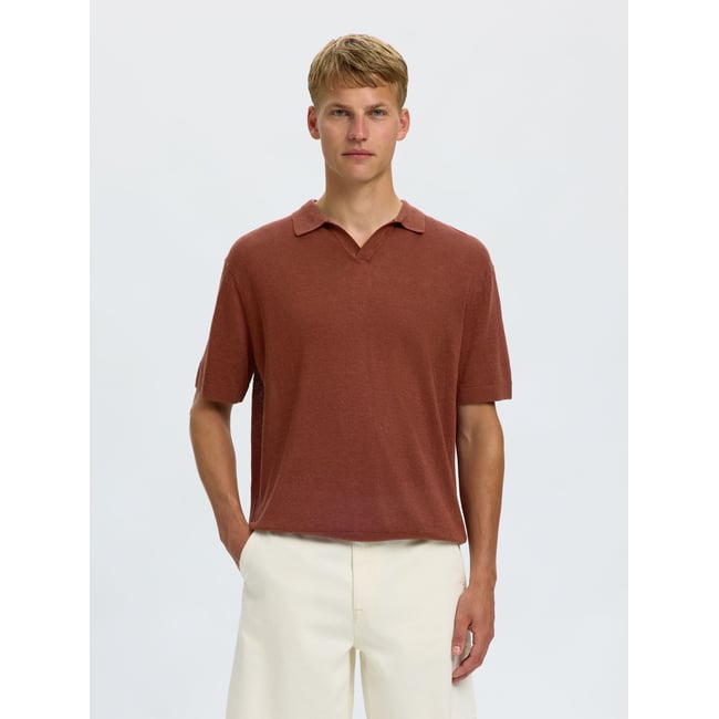 Polo rouge - cherry mahogany <span itemprop=