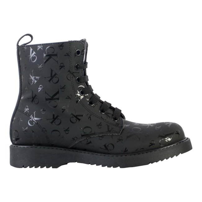 Bottine à Lacets Lace Up noir <span itemprop=