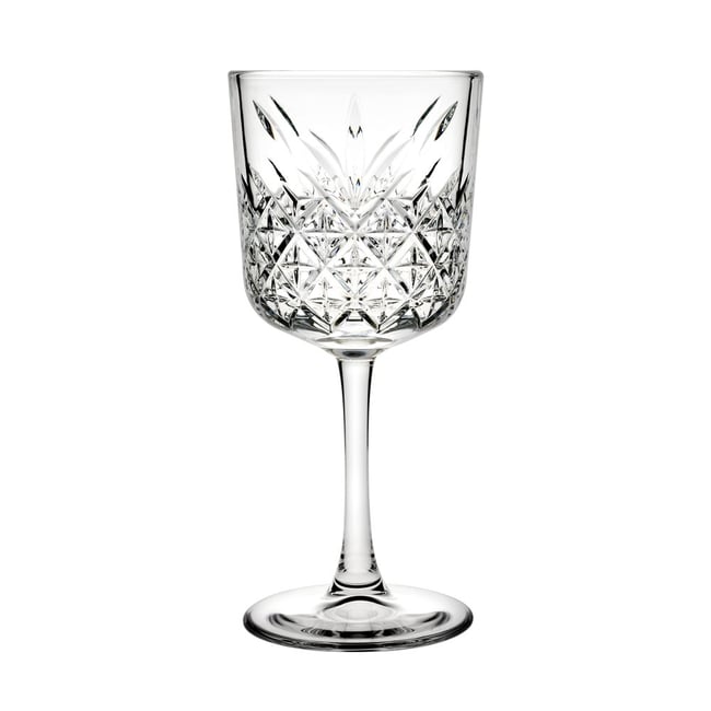 Boite de 4 verres à vin Timeless 33 cl Couleur transparent / cristal <span itemprop=