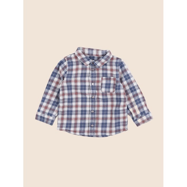 Chemise - Très bon état bleu <span itemprop=