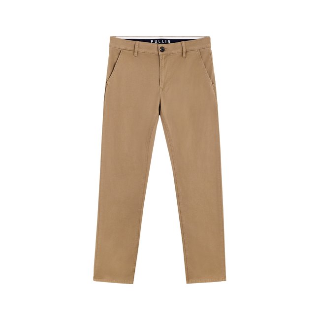 PANTALON CHINO OSTREA beige <span itemprop=