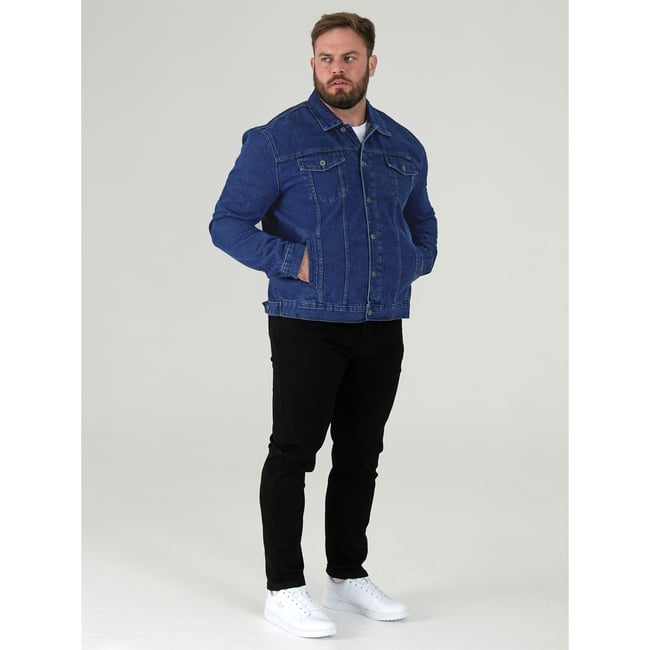 Veste unie en jean LONDON - DUKE