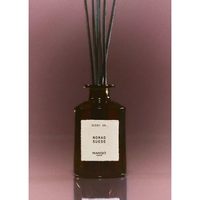 Diffuseur de parfum mikado NOMAD SUEDE 500 ml Couleur marron <span itemprop=