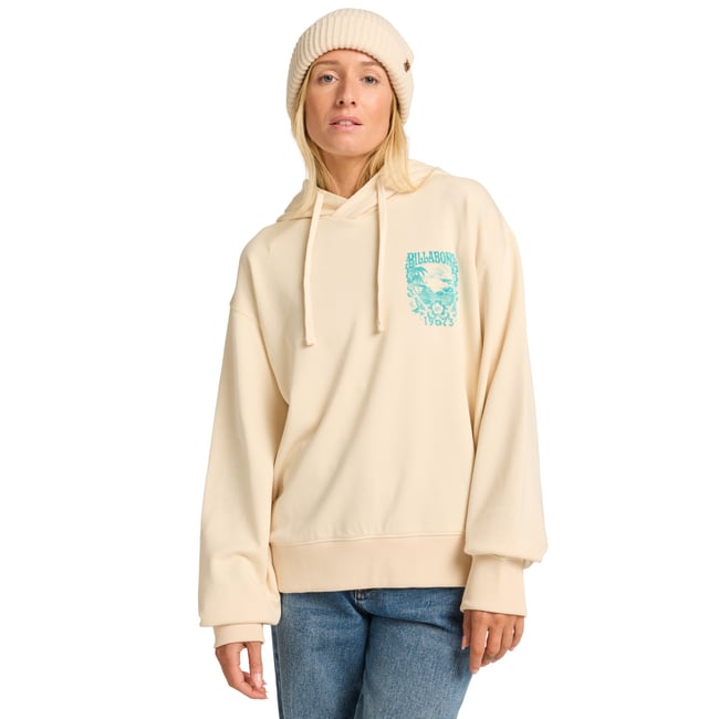 Sweat à capuche MORE RIDES blanc white cap <span itemprop=