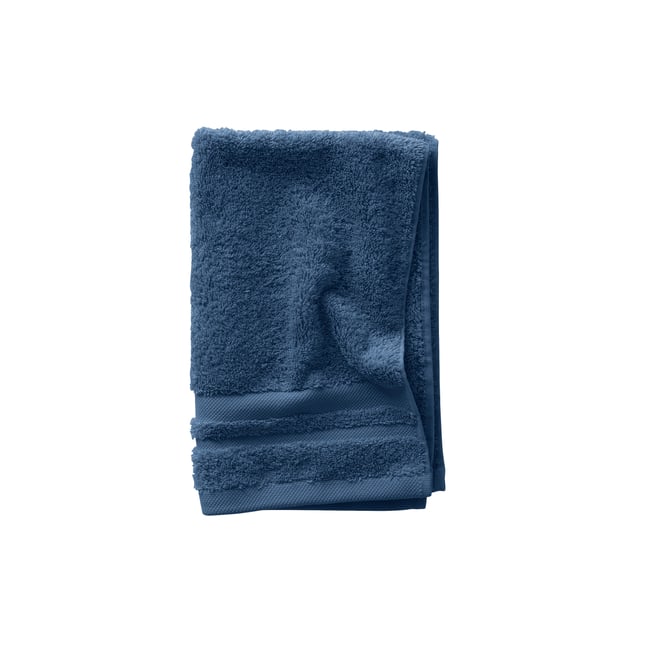 Serviette invité coton LOLA II - CARRE BLANC