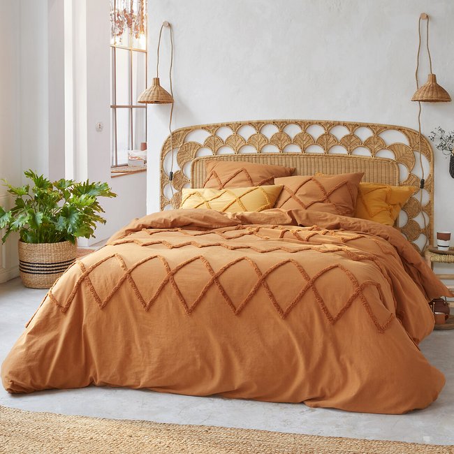 Funda nórdica de algodón, Assa caramel caramelo <span itemprop=