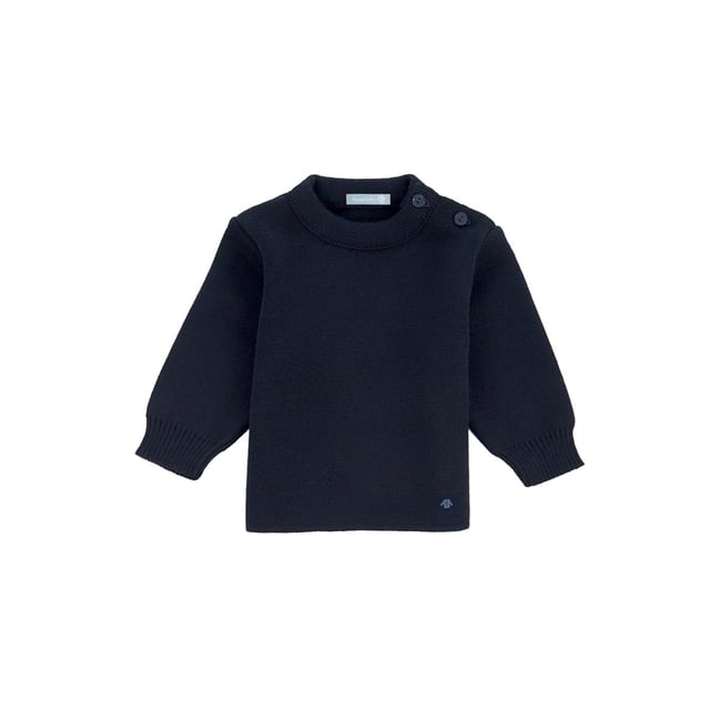 Pull marin uni  FOUESNANT BABY - ARMOR-LUX