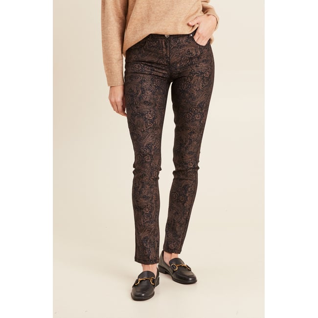 Pantalon coupe ajustée enduit - BREAL