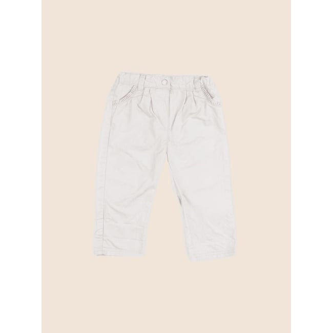 Pantalon - Bon état beige <span itemprop=