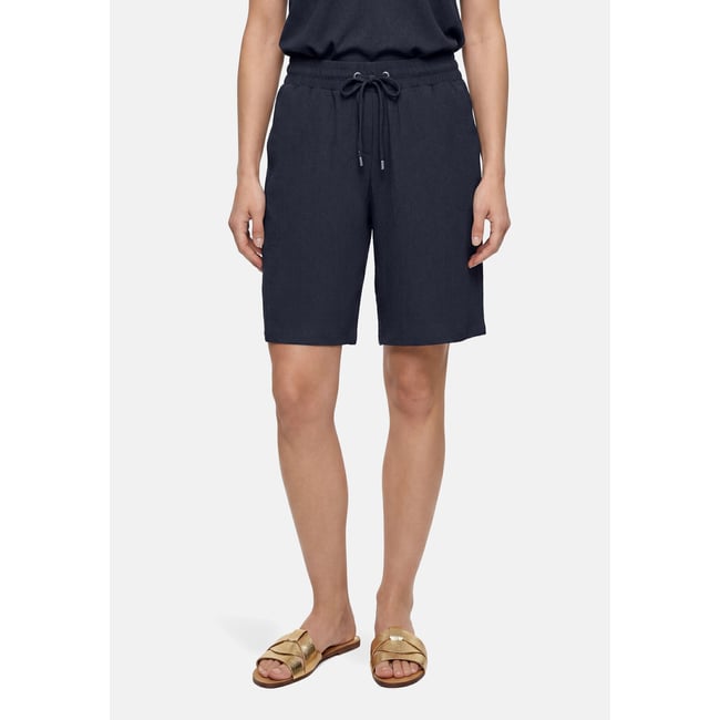 Pantalon d'été à taille élastique dark sky <span itemprop=