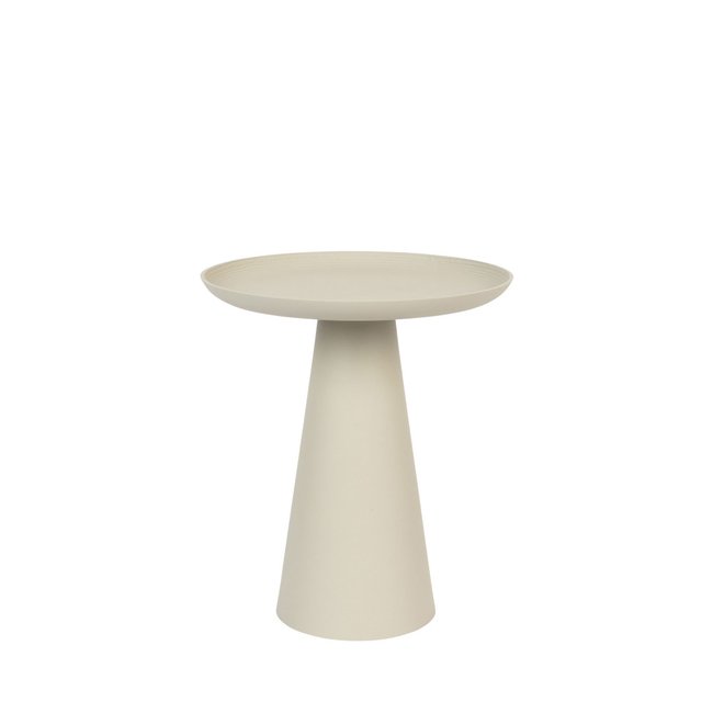 Table d'appoint ronde en aluminium ø39,5cm- RINGAR - DRAWER
