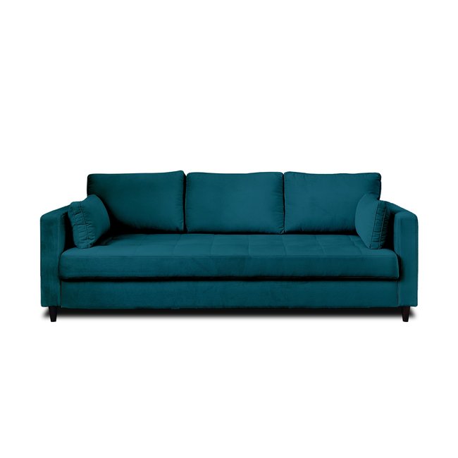 Canapé Convertible en Velours 3 places - ANNA - LISA DESIGN