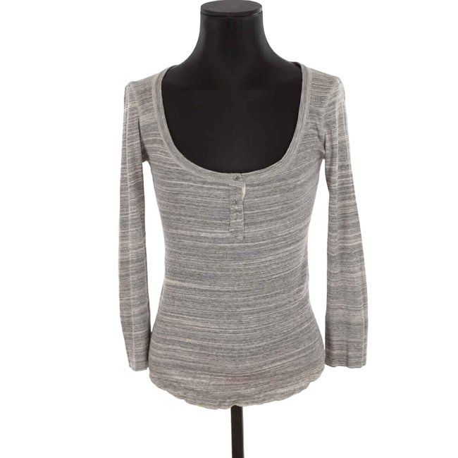 T-shirt en coton - Bon État gris <span itemprop=