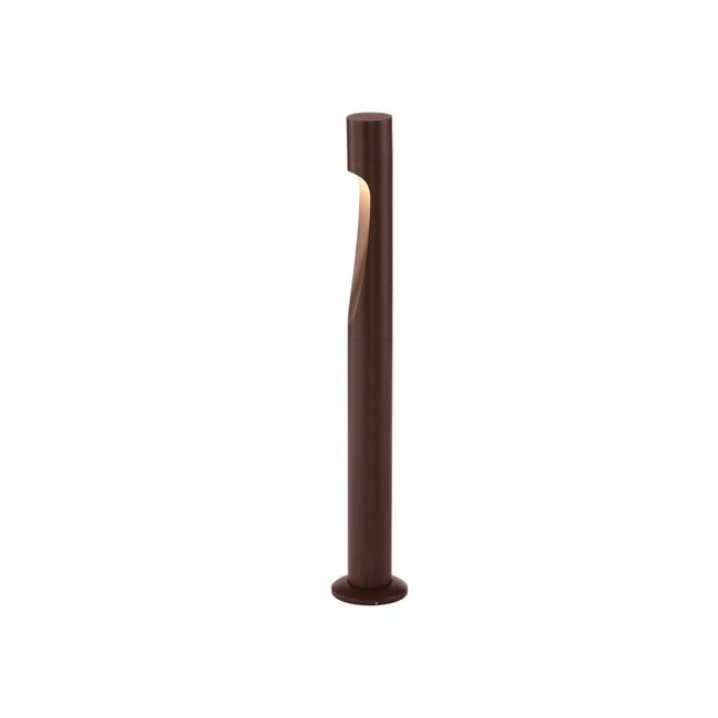 Borne et potelet de jardin en métal, ARAN Couleur marron <span itemprop=