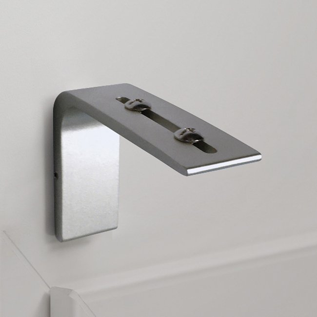 Équerre design de fixation murale avec déport 2-8cm pour tout type de store autre <span itemprop=