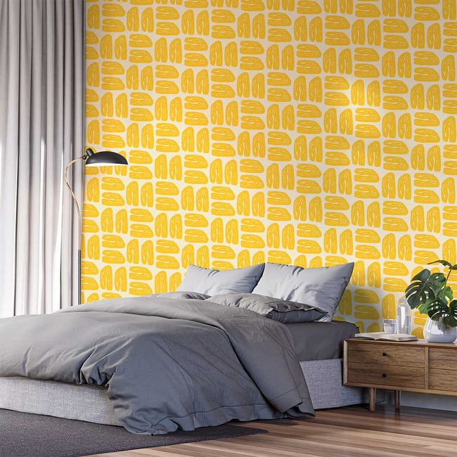 Papier peint arche solaire Couleur intissé <span itemprop=