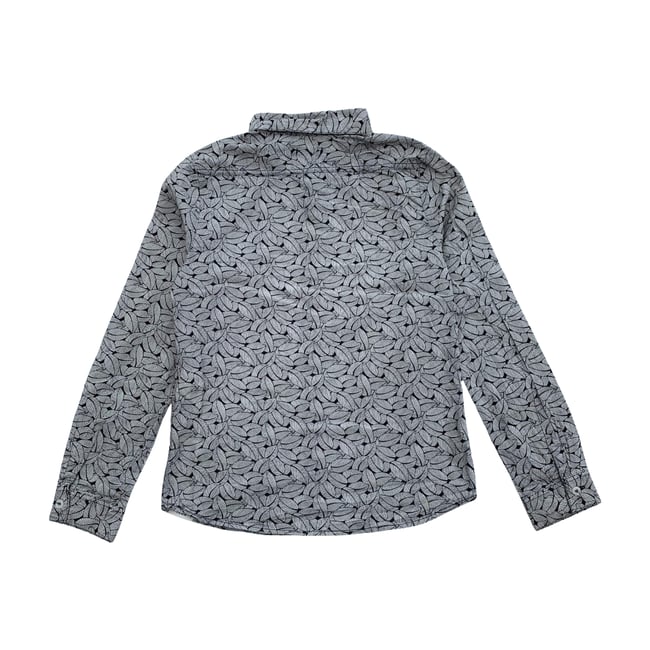 Chemise enfant - Très bon état gris, noir <span itemprop=