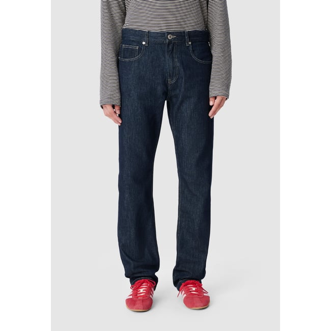 Jean jogpant taille élastiquée HAROLD bleu nuit <span itemprop=