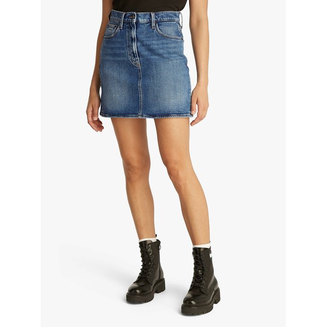 Denim Skirt, denim, TOMMY JEANS