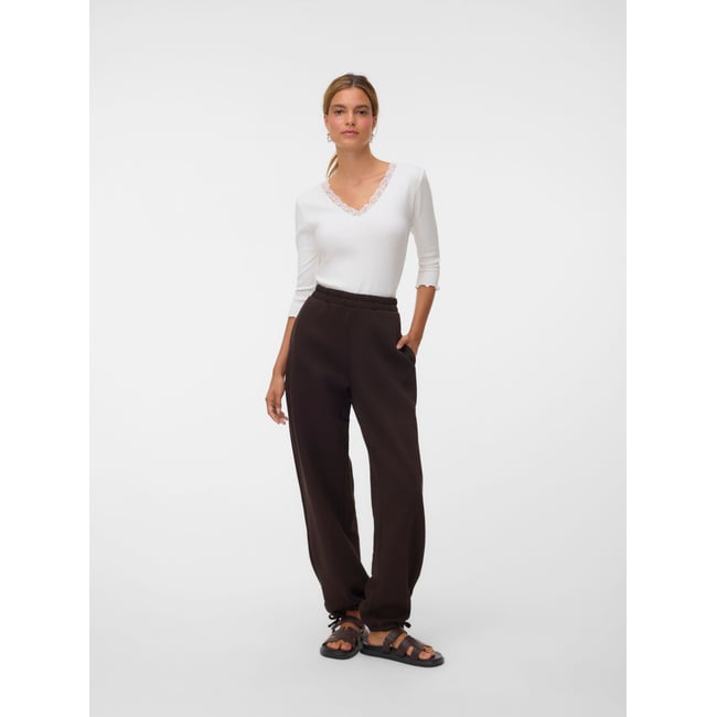 Pantalon À Jambe Large - VERO MODA