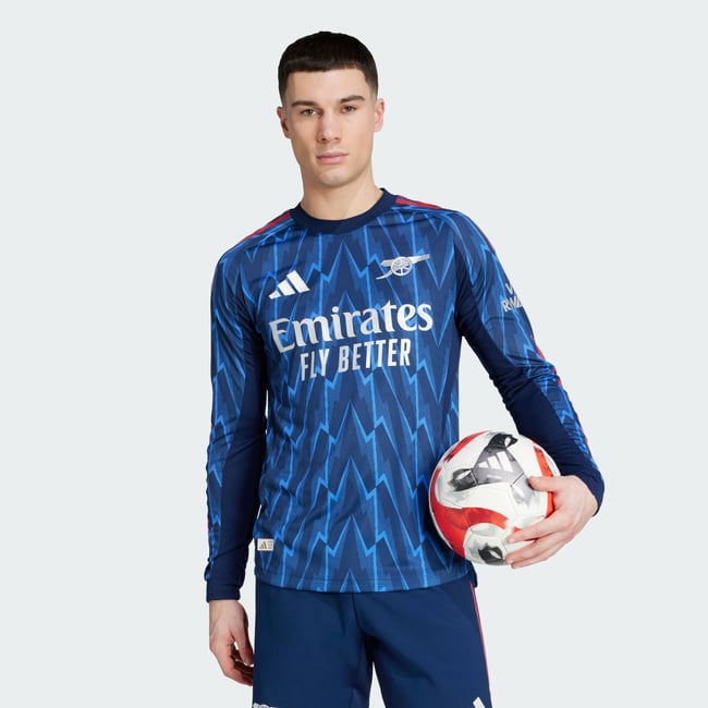 Maillot Arsenal Adidas Manches Longues - Taille S | Occasion Bon état Pour Supporter