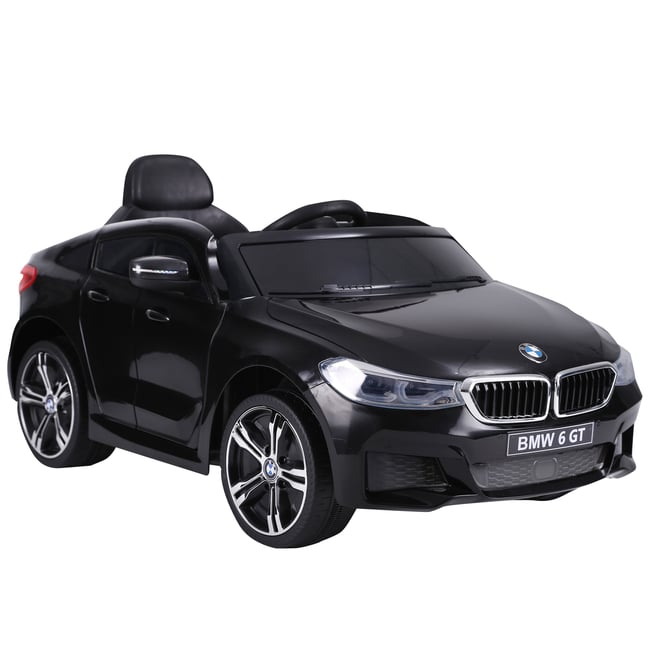 Voiture électrique à conducteur assis noir <span itemprop=