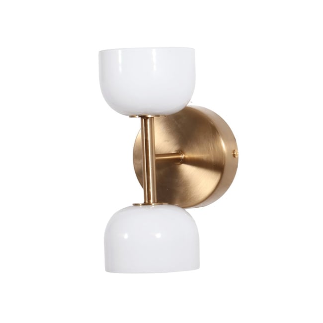 Applique double LED chic - NYSSÉA Couleur v019843 <span itemprop=
