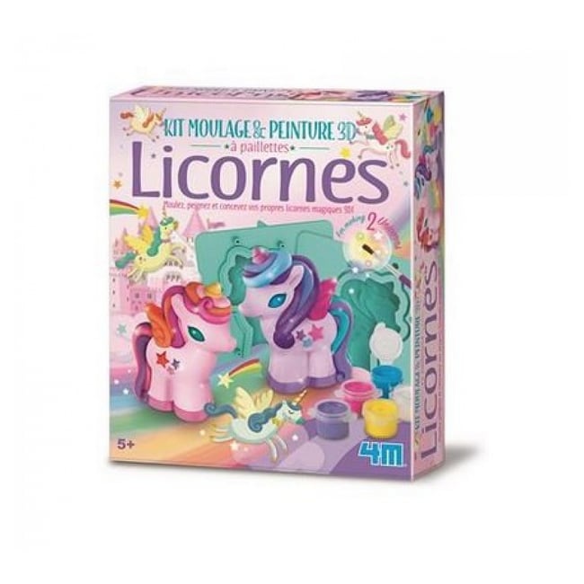 kit de moulage licorne 3D - DTM