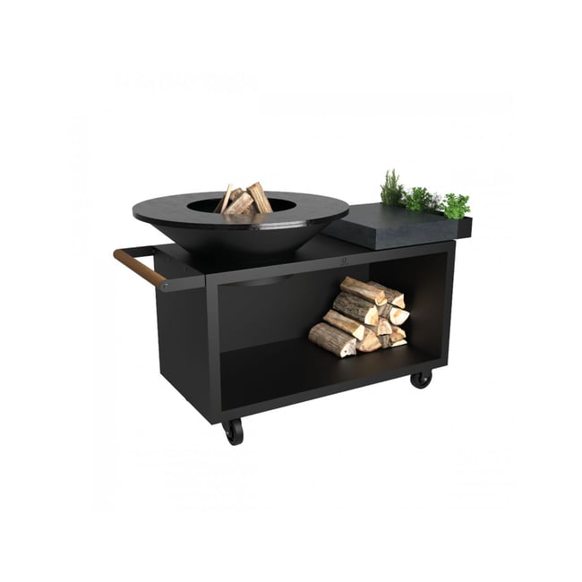 Brasero Island Black 100 Pro Ceramic DG OI4B100C - OFYR