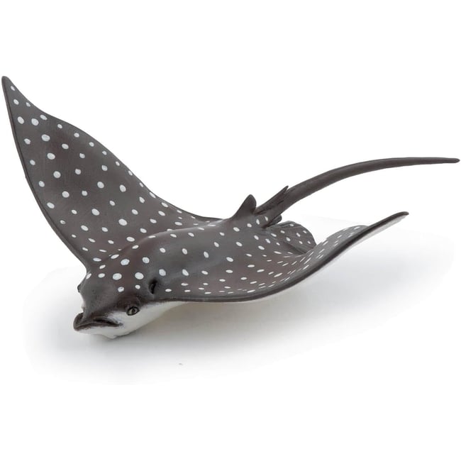 Figurine Raie léopard gris <span itemprop=