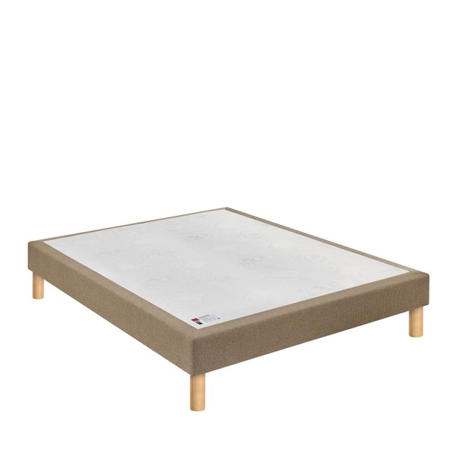 Sommier tapissier 140x190cm- BIEN-ÊTRE 2 Couleur bronze <span itemprop=