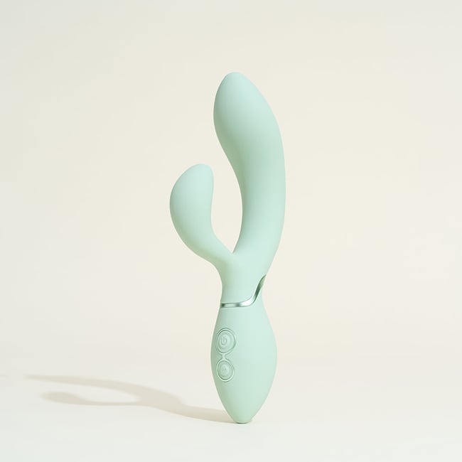 Vibromasseur Rabbit spécial zone G Hawaï vert <span itemprop=