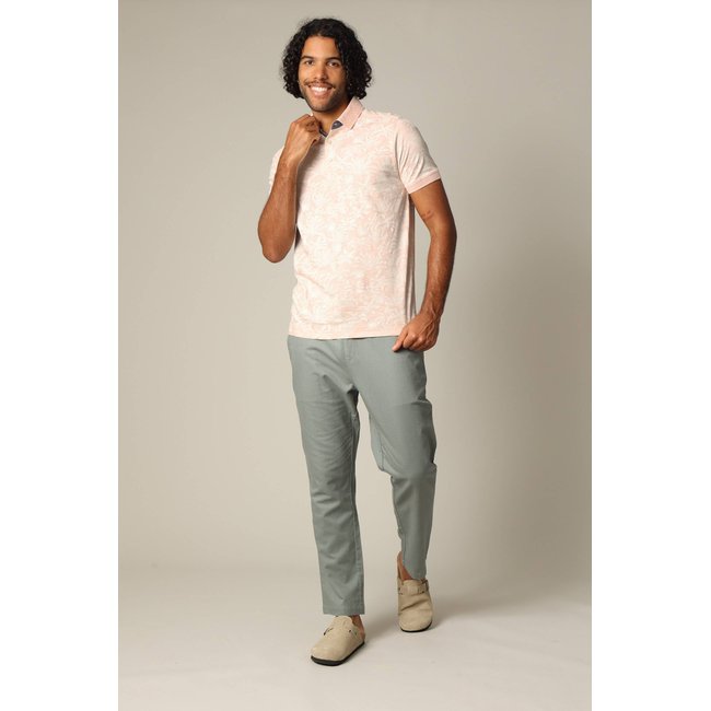 Polo manches courtes ASTRAL – imprimé tropical et style décontracté ASTRAL - DEELUXE
