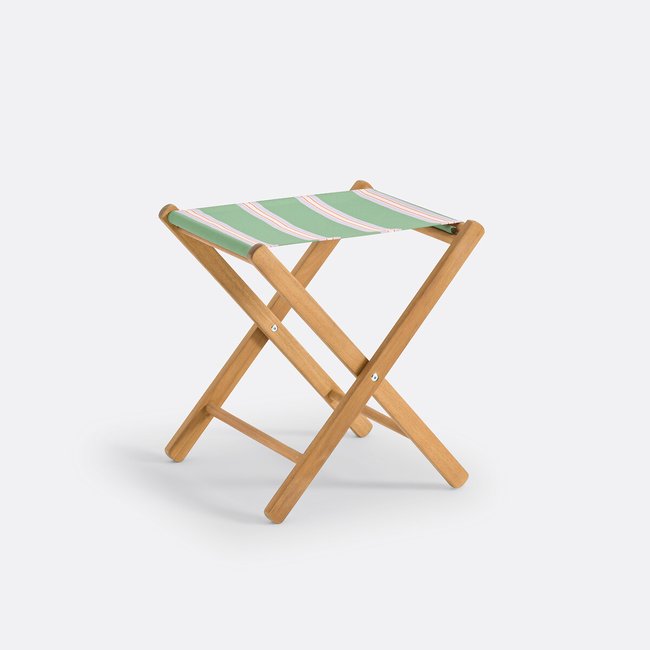 Hocker Veniza, Akazie und Stoff - LA REDOUTE INTERIEURS