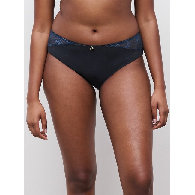 Culotte Intrigue bleu marine <span itemprop=