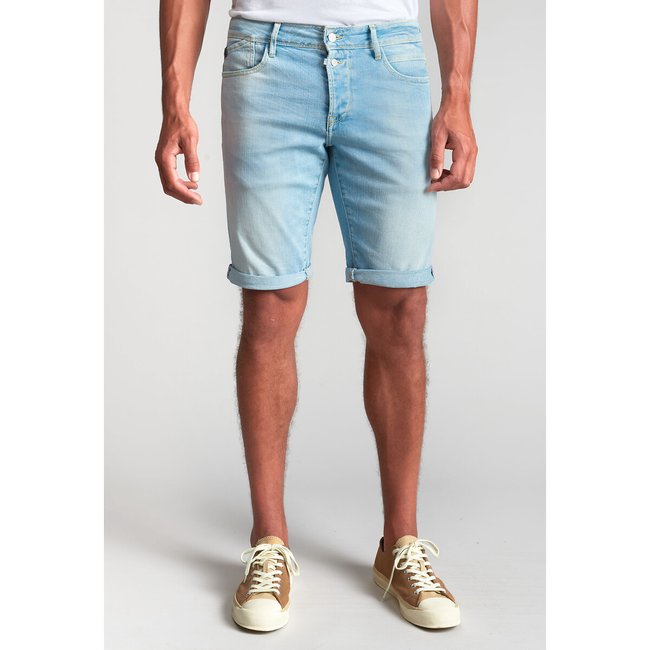 Jeans-Bermudas blau <span itemprop=