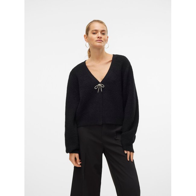 Cardigan VERO MODA black <span itemprop=