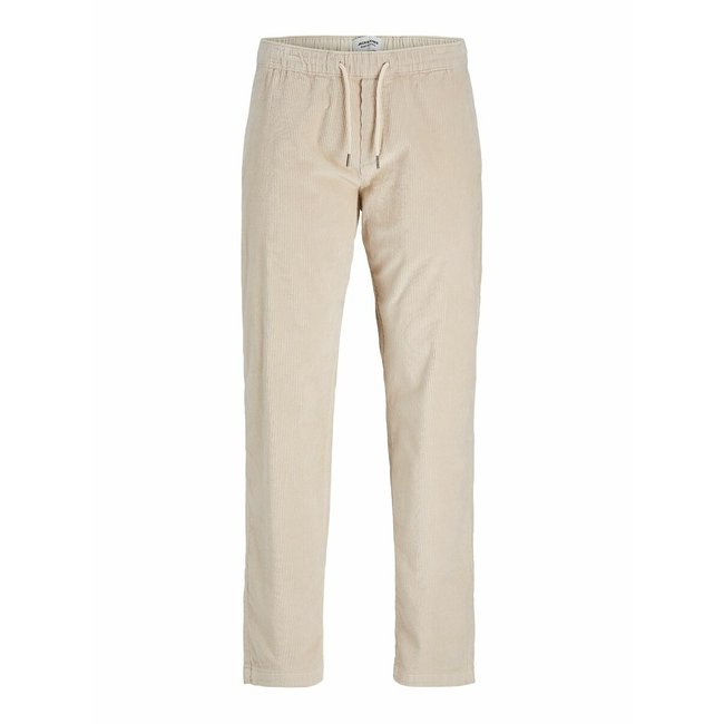 Corduroy Drawstring Trousers, beige, JACK & JONES
