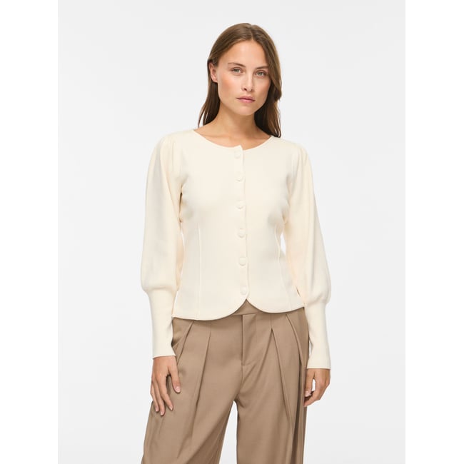 Cardigan En Maille beige - birch1 <span itemprop=