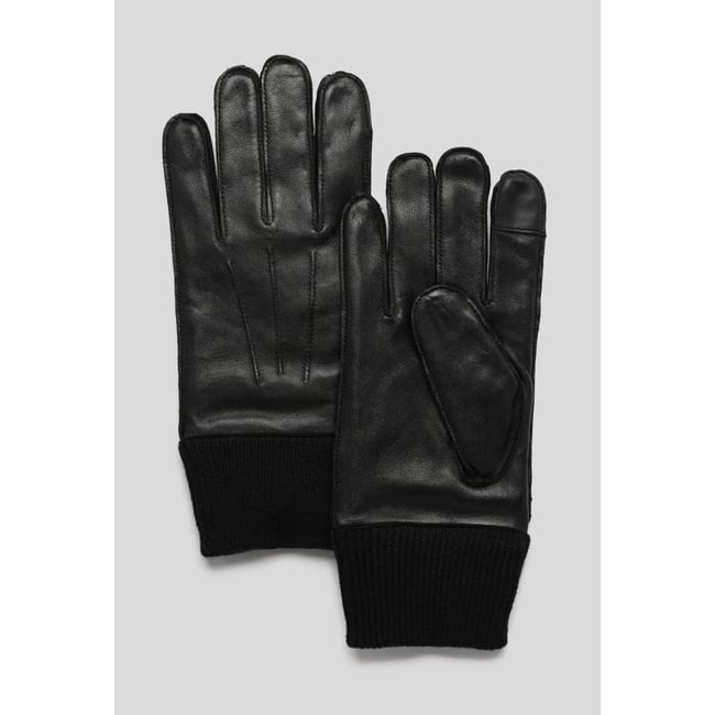 Gants en cuir - MONOPRIX