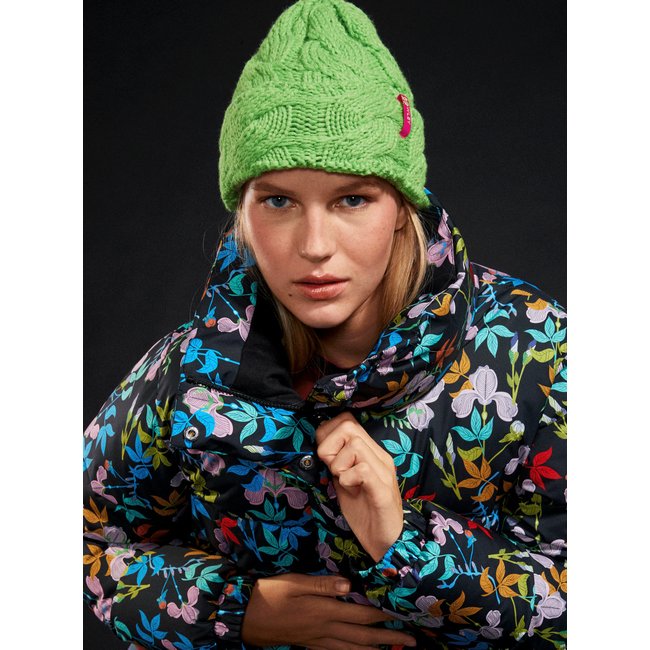 Bonnet. vert green flash <span itemprop=
