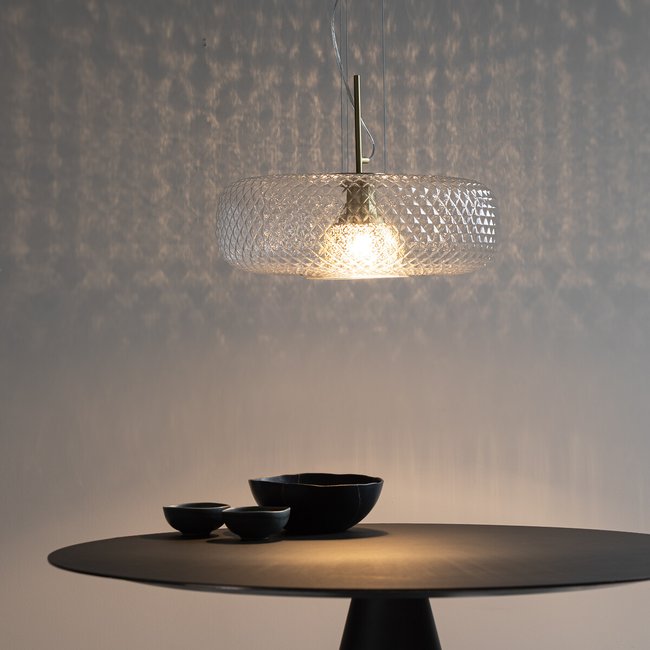 Mistinguett 50cm Diameter Ceiling Light, brass, AM.PM