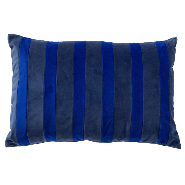 Coussin Venice bleu marine <span itemprop=