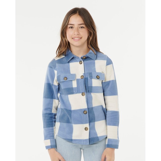 Chemise à manches longues NEON ISLES blue <span itemprop=