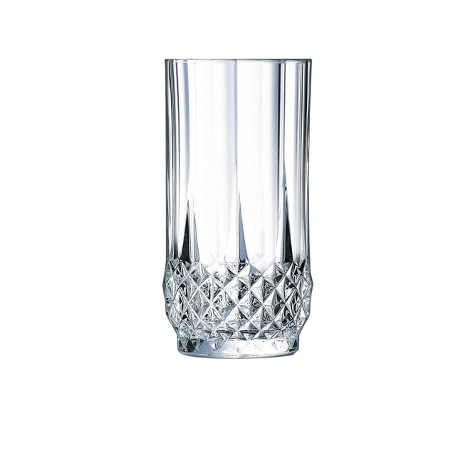 4 verres hauts 28 cl -LONGCHAMP Couleur transparent <span itemprop=