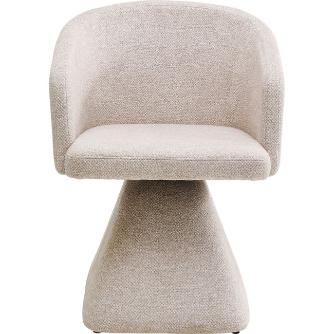 Chaise avec accoudoirs pivotante, MELLI - KARE DESIGN