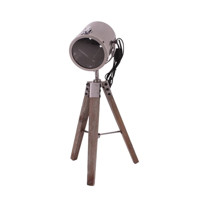 Lampe à poser projecteur 60x26x26cm Couleur gris <span itemprop=