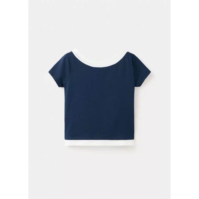 T-shirt coton double - MANGO KIDS