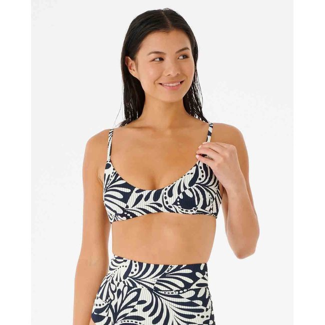 Haut de bikini brassière Afterglow Swirl navy - marine <span itemprop=