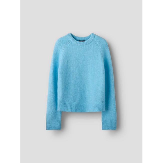 Pull En Maille bleu - ice water1 <span itemprop=